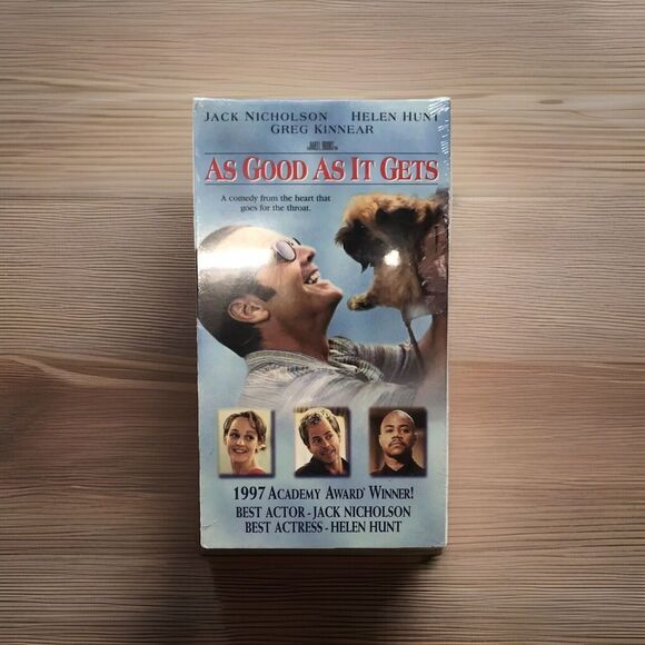 As Good as It Gets (VHS, 1998, Closed Caption) Watermark Sealed - Picture 1 of 8